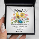 Opal Turtle Necklace - Mother Necklace - You Will Always Be In My Heart - Mother's Day Necklace
