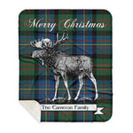 Scotstee Shop Plaid Tartan Blanket With Moose Clan Cameron of Erracht Ancient Plaid Blanket, plaid blanket australia,plaid blanket canada,plaid christmas blanket,plaid fleece sherpa blanket,plaid sherpa blanket canada,plaid sherpa blanket lipstick,plaid sherpa blanket pink,plaid sherpa blanket queen