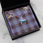 Sea Turtle Necklace To My Beautiful Soulmate Necklace In Your Eyes I Have Found My Home Clan Rutherford Tartan Blue Turtle Necklace