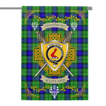 House Flag - Armstrong Irish Shield Celtic Cross Tartan Garden Flag St Patrick's Day Garden Flag