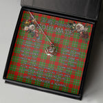 To My Beautiful Soulmate Necklace In Your Eyes I Have Found My Home Clan Callander Tartan Crown Pendant Necklace