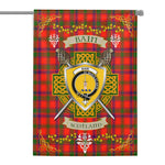 House Flag - Bain Irish Shield Celtic Cross Tartan Garden Flag St Patrick's Day Garden Flag