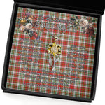 To My Beautiful Soulmate Sunflower Necklace In Your Eyes I Have Found My Home Clan MacAlister Dress Tartan Jewelry For Girlfriend, Tartan Sunflower Pendant Necklace, Scottish Tartan Jewelry, valentine necklace, necklace girlfriend, necklace for wife, cute necklaces for girlfriend, jewelry for girlfriend, to my soulmate necklace, to my future wife necklace