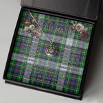 To My Beautiful Soulmate Necklace In Your Eyes I Have Found My Home Clan MacKenzie Dress Modern Tartan Crown Pendant Necklace