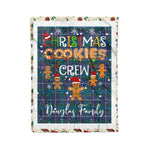 Products Personalized Gift Tartan Plaid Blanket Clan Douglas With Christmas Cookie Baking Crew Christmas Gift Blanket, Plaid Blanket, Christmas Fleece Blanket, Christmas Blanket, Tartan Blanket, Scottish Blanket, Scotland Blanket, Family Name Blanket, Custom Blanket, Personalized Blanket