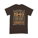 Vintage September 1949 Years Old  Birthday Gift Birthday Shirt - Scotstee Shop