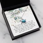 Boyfriend's Mom Necklace, Gift For Boyfriend's Mom, To My Boyfriends Mom Necklace Sea Turtle Necklace