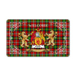 Doormat - Tartan Door Mat The Family Fairlie Welcome Mat, Plaid Doormat Scottish