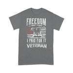 Scotstee Shop - Veterans Freedom American Flag 4th of July Shirt