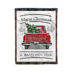 Tartan Blanket Vintage Red Truck with Christmas Tree Family Scottish Clan Denniston plaid blanket, red plaid blanket, buffalo plaid blanket, green plaid blanket, plaid fleece blanket, blue plaid blanket, red tartan blanket, tartan plaid blanket, black and white plaid blanket, , christmas plaid blanket, orange plaid blanket, tartan plaid throw blanket, pink plaid blanket, brown plaid blanket, buffalo check blanket