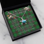 Sea Turtle Necklace To My Beautiful Soulmate Necklace In Your Eyes I Have Found My Home Clan Orrock Tartan Blue Turtle Necklace