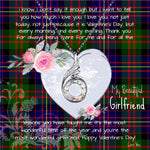 Rising Phoenix Necklace - Valentine Necklace Clan Chalmers Tartan Gift for Girlfriend, Gift for My Wife Rising Phoenix Necklace
