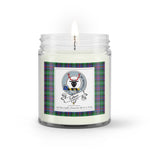 Soy Wax Candle - Buffalo Plaid Candle Clan Badge Calder Tartan Plaid Soy Wax Candle, oil candle, candle handmade, wax candle, soy wax, nature wax, natural soy wax, natural soy candles, natural candle