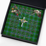 To My Beautiful Soulmate Necklace In Your Eyes I Have Found My Home Clan Henderson Ancient Tartan Cross Dancing Necklace