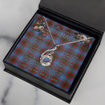 To My Beautiful Soulmate Necklace In Your Eyes I Have Found My Home Clan Nicolson Modern Tartan Rising Phoenix Necklace