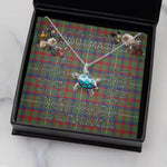 Sea Turtle Necklace To My Beautiful Soulmate Necklace In Your Eyes I Have Found My Home Clan Shaw Green Modern Tartan Blue Turtle Necklace