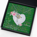 Gift For My Beautiful Girlfriend Necklace Valentine Necklace Clan Masterton Tartan Cross Dancing Necklace Scottish Tartan Jewelry