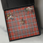 To My Beautiful Soulmate Necklace In Your Eyes I Have Found My Home Clan Robertson Weathered Tartan Crown Pendant Necklace