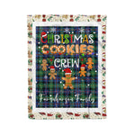 Products Personalized Gift Tartan Plaid Blanket Clan Farquharson Ancient With Christmas Cookie Baking Crew Christmas Gift Blanket, Plaid Blanket, Christmas Fleece Blanket, Christmas Blanket, Tartan Blanket, Scottish Blanket, Scotland Blanket, Family Name Blanket, Custom Blanket, Personalized Blanket