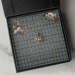 To My Beautiful Soulmate Necklace In Your Eyes I Have Found My Home Clan Campbell Faded Tartan Crown Pendant Necklace