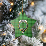 Scotstee Shop - Scotstee Shop Ornament The Blane Clan Tartan Crest Star Ceramic Ornament Christmas Gift