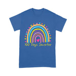100th Day Of School Teacher 100 Days Smarter Rainbow Back To School Shirt Back To School Gifts - Scotstee Shop