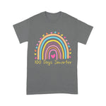 100th Day Of School Teacher 100 Days Smarter Rainbow Back To School Shirt Back To School Gifts - Scotstee Shop
