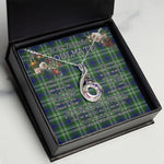 To My Beautiful Soulmate Necklace In Your Eyes I Have Found My Home Clan Purves Tartan Rising Phoenix Necklace