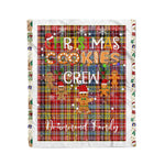 Products Personalized Gift Tartan Plaid Blanket Clan Drummond Of Strathallan With Christmas Cookie Baking Crew Christmas Gift Blanket, Plaid Blanket, Christmas Fleece Blanket, Christmas Blanket, Tartan Blanket, Scottish Blanket, Scotland Blanket, Family Name Blanket, Custom Blanket, Personalized Blanket