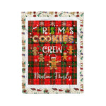 Products Personalized Gift Tartan Plaid Blanket Clan Dunbar Modern With Christmas Cookie Baking Crew Christmas Gift Blanket, Plaid Blanket, Christmas Fleece Blanket, Christmas Blanket, Tartan Blanket, Scottish Blanket, Scotland Blanket, Family Name Blanket, Custom Blanket, Personalized Blanket