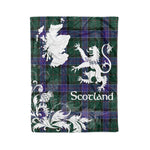 Tartan Plaid Fleece Blanket Tartan Blanket Thistle and Lion Scottish Clan Sinclair Hunting Modern Plaid Blanket, tartan blanket, plaid blanket, red plaid blanket, buffalo plaid blanket, green plaid blanket, plaid fleece blanket, blue plaid blanket, red tartan blanket, tartan plaid blanket, black and white plaid blanket, christmas plaid blanket, orange plaid blanket, tartan plaid throw blanket, pink plaid blanket, brown plaid blanket, buffalo check blanket