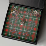 To My Beautiful Soulmate Necklace In Your Eyes I Have Found My Home Clan Prince Of Wales Tartan Crown Pendant Necklace