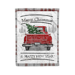Tartan Blanket Vintage Red Truck with Christmas Tree Family Scottish Clan Clayton plaid blanket, red plaid blanket, buffalo plaid blanket, green plaid blanket, plaid fleece blanket, blue plaid blanket, red tartan blanket, tartan plaid blanket, black and white plaid blanket, , christmas plaid blanket, orange plaid blanket, tartan plaid throw blanket, pink plaid blanket, brown plaid blanket, buffalo check blanket