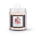 Soy Wax Candle - Buffalo Plaid Candle Cameron Of Erracht Modern Family Crest Tartan Plaid Soy Wax Candle, oil candle, candle handmade, wax candle, soy wax, nature wax, natural soy wax, natural soy candles, natural candle
