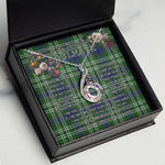To My Beautiful Soulmate Necklace In Your Eyes I Have Found My Home Clan Tweedside Tartan Rising Phoenix Necklace