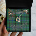 To My Beautiful Soulmate Necklace In Your Eyes I Have Found My Home Clan Henderson Tartan Forever Love Necklace