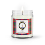 Soy Wax Candle - Buffalo Plaid Candle Clan Crest Badge Charteris Tartan Plaid Soy Wax Candle, oil candle, candle handmade, wax candle, soy wax, nature wax, natural soy wax, natural soy candles, natural candle