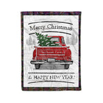 Tartan Blanket Vintage Red Truck with Christmas Tree Family Scottish Clan MacDonald Modern plaid blanket, red plaid blanket, buffalo plaid blanket, green plaid blanket, plaid fleece blanket, blue plaid blanket, red tartan blanket, tartan plaid blanket, black and white plaid blanket, , christmas plaid blanket, orange plaid blanket, tartan plaid throw blanket, pink plaid blanket, brown plaid blanket, buffalo check blanket