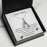Rising Phoenix Necklace - Mom Necklace, Mom To Be Necklace, Pregnancy Gift For Mom To Be, Mommy Present From Unborn Baby, Gift For Expecting Moms