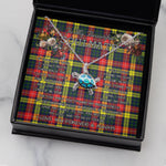 Sea Turtle Necklace To My Beautiful Soulmate Necklace In Your Eyes I Have Found My Home Clan Buchanan Modern Tartan Blue Turtle Necklace