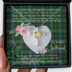 Gift For My Beautiful Girlfriend Necklace Valentine Necklace Clan Cranstoun Tartan Cross Dancing Necklace Scottish Tartan Jewelry
