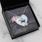 Sea Turtle Necklace Gift for My Beautiful Girlfriend Valentines Necklace Clan MacCallum of Berwick Tartan Blue Turtle Necklace