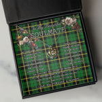 To My Beautiful Soulmate Necklace In Your Eyes I Have Found My Home Clan Wallace Hunting Tartan Crown Pendant Necklace