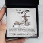 Rising Phoenix Necklace - Mom Necklace Gift, To My Badass Mom Neckalce, Funny Gift For Mom On Mother's Day Necklace