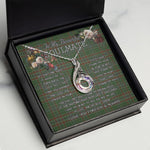 To My Beautiful Soulmate Necklace In Your Eyes I Have Found My Home Clan Gayre Tartan Rising Phoenix Necklace