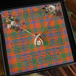 To My Beautiful Soulmate Necklace In Your Eyes I Have Found My Home Clan Ross Ancient Tartan Wishbone Dancing Necklace