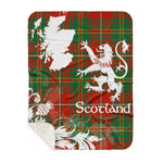 Sherpa Blanket - Tartan Blanket Thistle and Lion Scottish Clan Hay Plaid Blanket, plaid sherpa blanket queen,purple sherpa blanket,queen sherpa blanket,queen size sherpa blanket,red sherpa blanket,scottish tartan blankets,sherpa blanket,sherpa christmas blanket