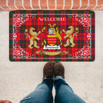 Doormat - Tartan Door Mat The Family Drummond Modern Welcome Mat, Plaid Doormat Scottish