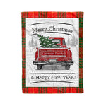 Tartan Blanket Vintage Red Truck with Christmas Tree Family Scottish Clan Cameron Modern plaid blanket, red plaid blanket, buffalo plaid blanket, green plaid blanket, plaid fleece blanket, blue plaid blanket, red tartan blanket, tartan plaid blanket, black and white plaid blanket, , christmas plaid blanket, orange plaid blanket, tartan plaid throw blanket, pink plaid blanket, brown plaid blanket, buffalo check blanket