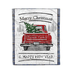 Tartan Blanket Vintage Red Truck with Christmas Tree Family Scottish Clan Tweedie plaid blanket, red plaid blanket, buffalo plaid blanket, green plaid blanket, plaid fleece blanket, blue plaid blanket, red tartan blanket, tartan plaid blanket, black and white plaid blanket, , christmas plaid blanket, orange plaid blanket, tartan plaid throw blanket, pink plaid blanket, brown plaid blanket, buffalo check blanket